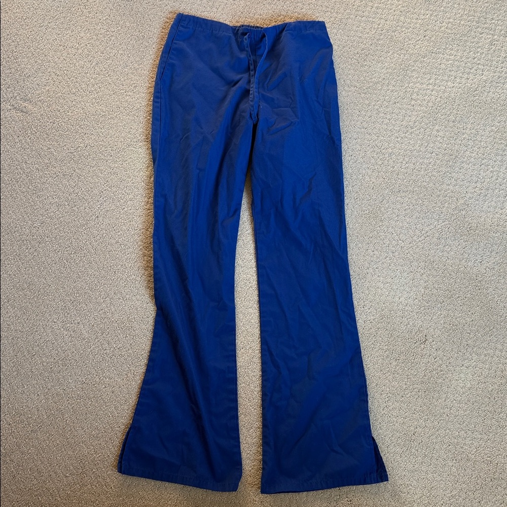 Cherokee dark royal blue scrub pants. XS Tall